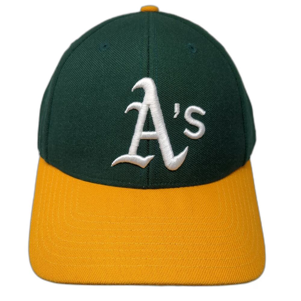 Twins Enterprise MLB Oakland Athletics A's Green OS Baseball Cap Strapback Hat